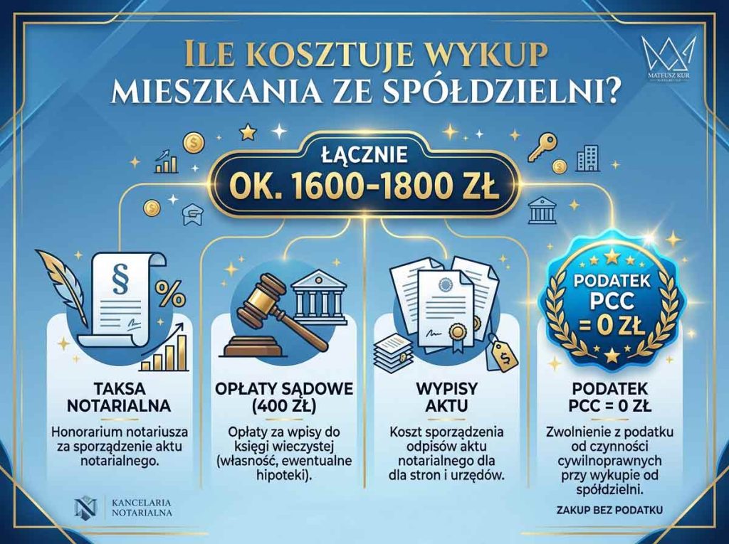 Spółdzielcze mieszkanie czy odrębna własność? Czy warto przekształcić spółdzielcze własnościowe prawo do lokalu? cena przekształcenia mieszkania spółdzielczego w pełną własność u notariusza